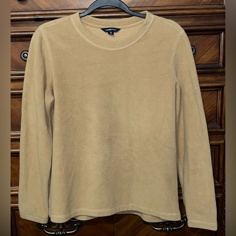 NWOT! Lands End Women’s Fleece Pullover 19” P2P